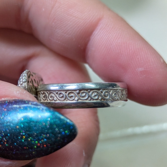 Sarda Silver 925 Hand Crafted Elephant Ring - Picture 5 of 7